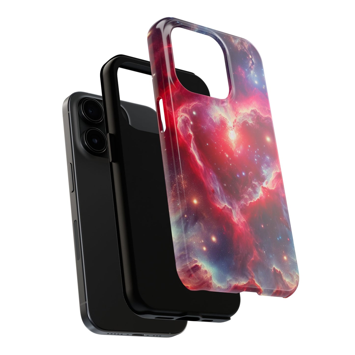 Heart Nebula Phone Case - 'Cosmic Love' Galaxy