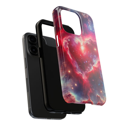 Heart Nebula Phone Case - 'Cosmic Love' Galaxy
