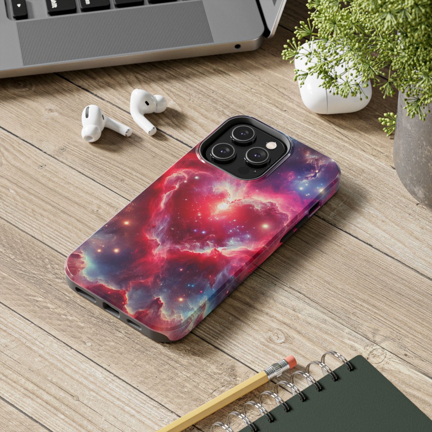 Heart Nebula Phone Case - 'Cosmic Love' Galaxy