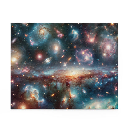 Cosmic Galactic Puzzle - 'Cosmic Mirage' - Space Themed Jigsaw