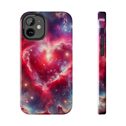Heart Nebula Phone Case - 'Cosmic Love' Galaxy