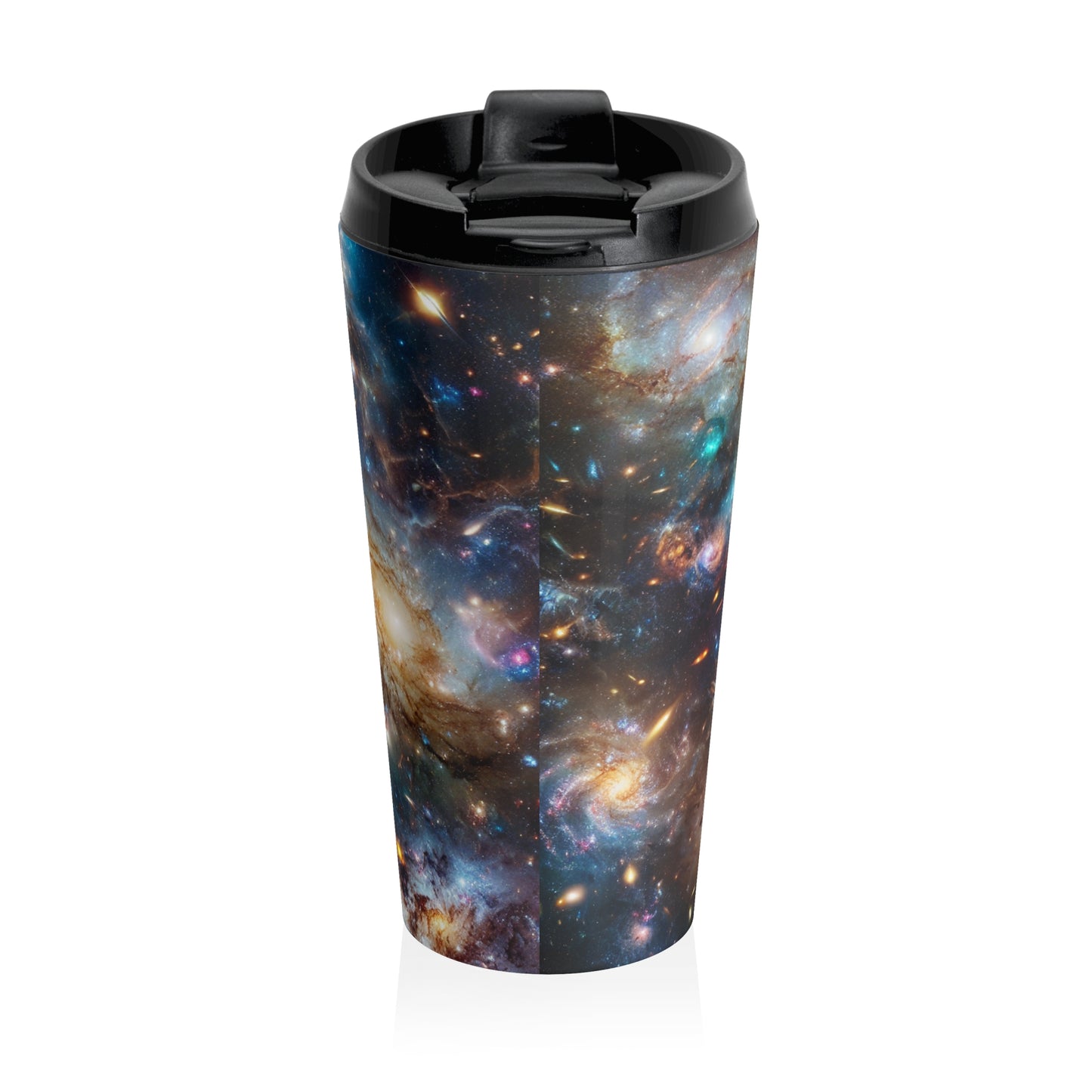 Cosmic Travel Mug - 'Frosted Galaxy' - 15oz