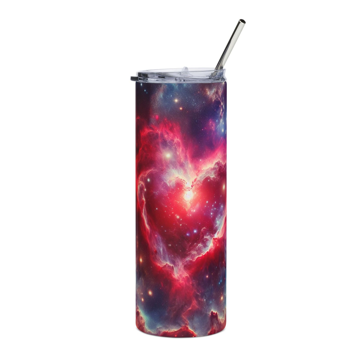Cosmic Heart Nebula Tumbler - 'Cosmic Love' - 20oz