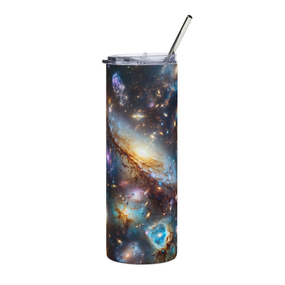 Cosmic Galaxy Tumbler - 'Frosted Galaxy' - 20oz