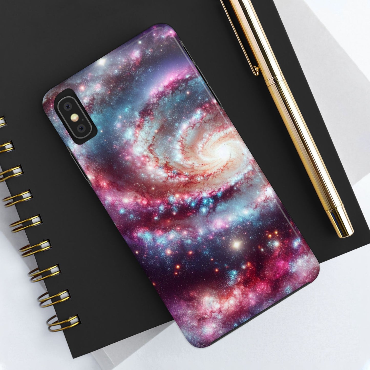 Spiral Galaxy Phone Case - 'Starborn Whirl'