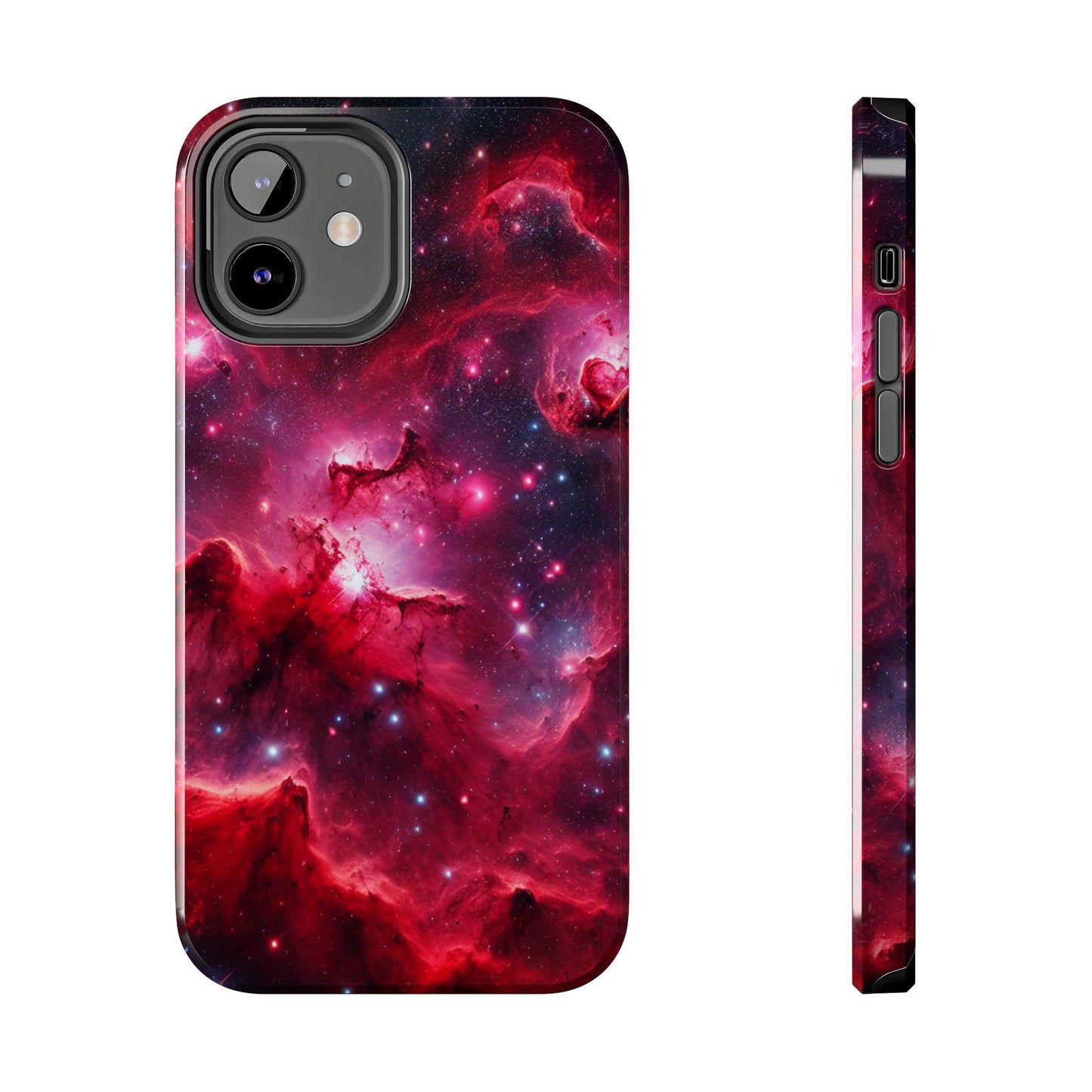 Red Galaxy Phone Case - 'Passion Nebula'