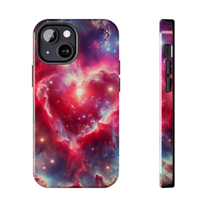 Heart Nebula Phone Case - 'Cosmic Love' Galaxy