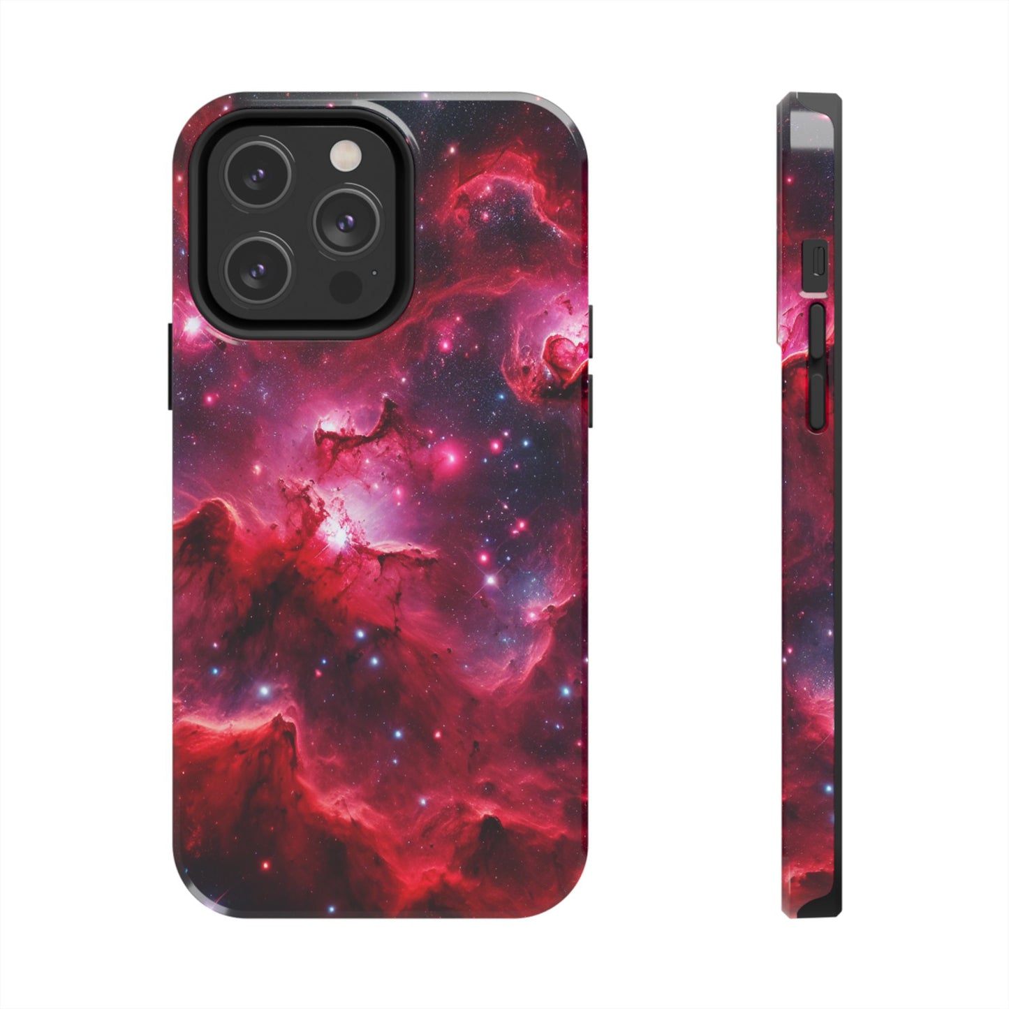 Red Galaxy Phone Case - 'Passion Nebula'