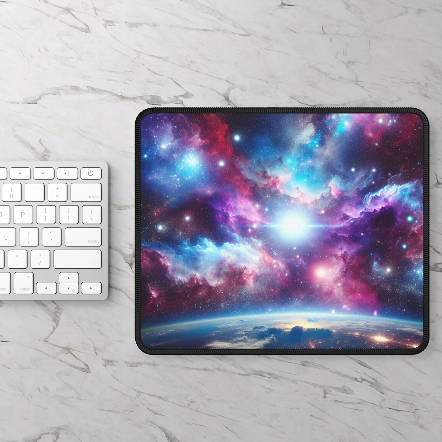 Galaxy Mouse Pad - 'Dreamspace' - Cosmic Gaming & Office Decor