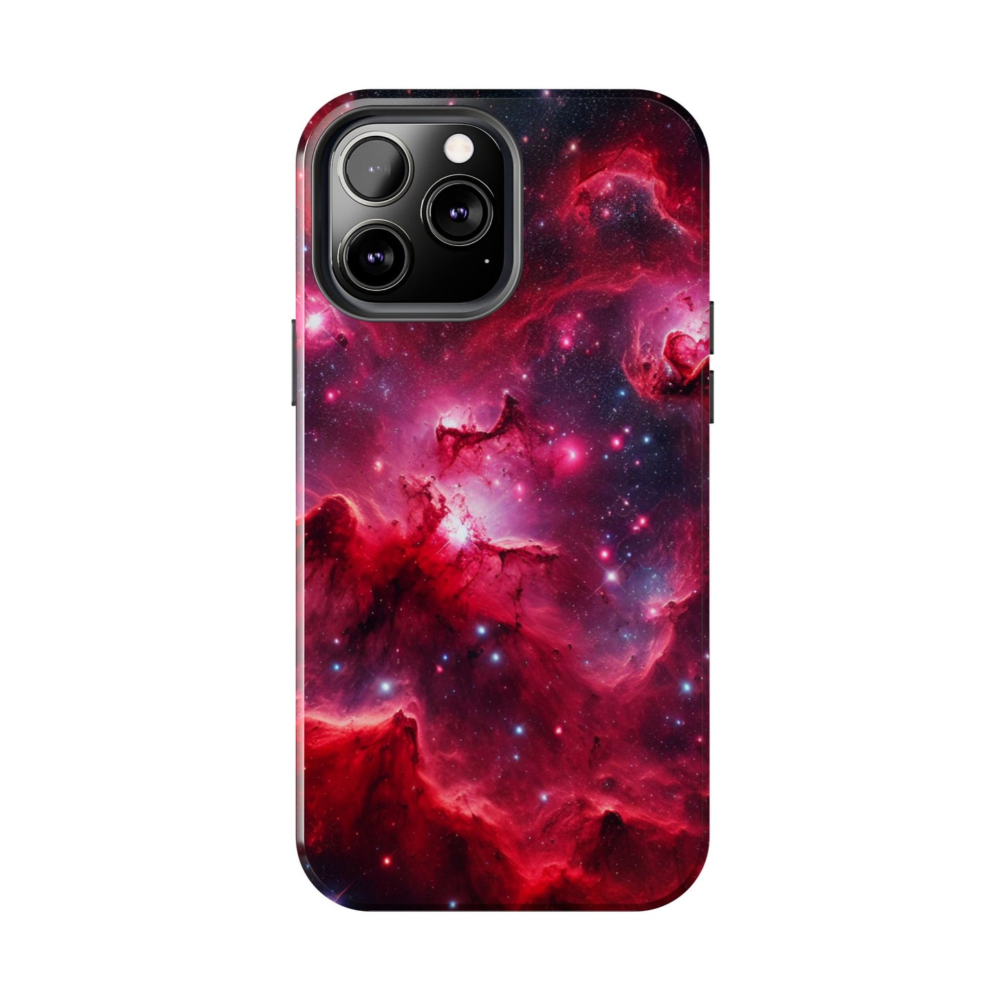Red Galaxy Phone Case - 'Passion Nebula'