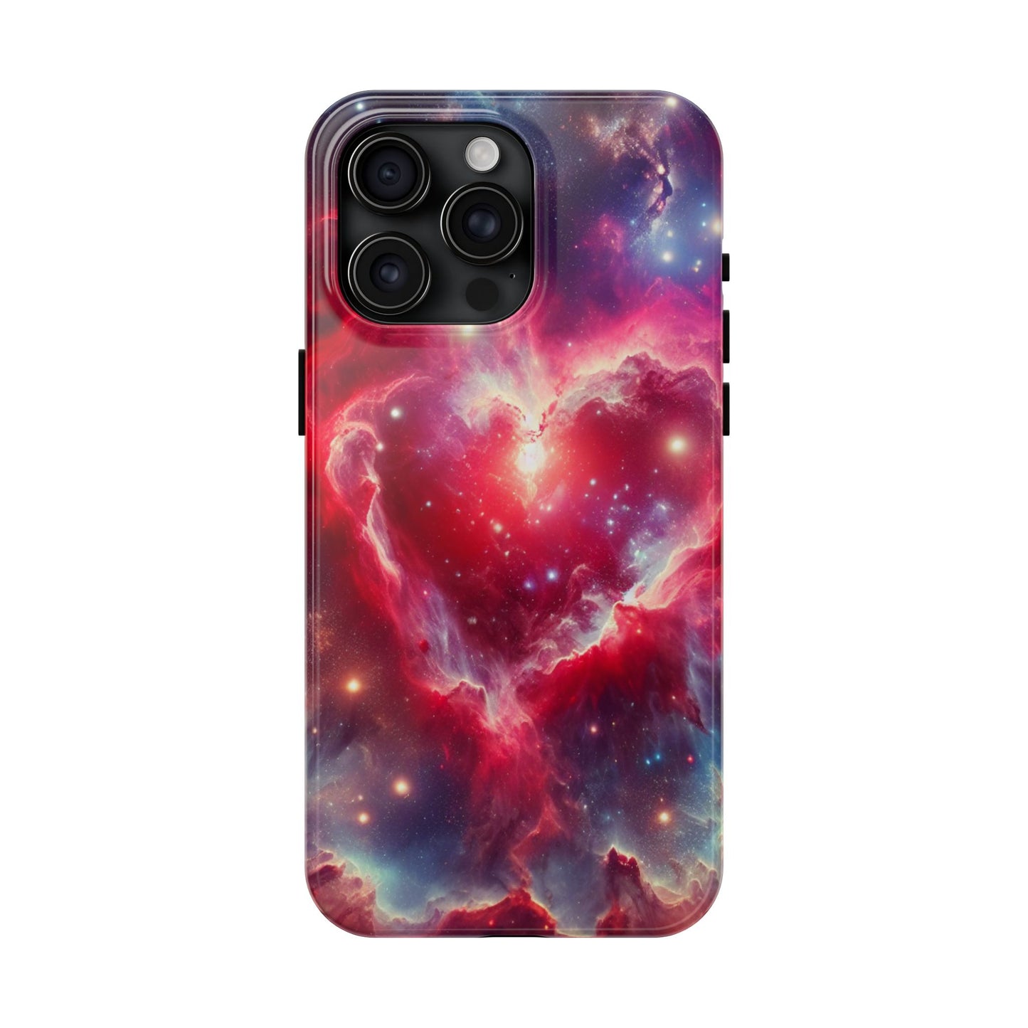 Heart Nebula Phone Case - 'Cosmic Love' Galaxy