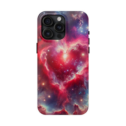 Heart Nebula Phone Case - 'Cosmic Love' Galaxy