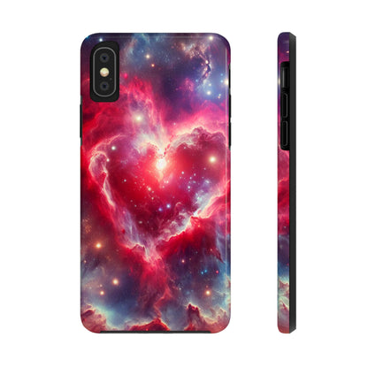 Heart Nebula Phone Case - 'Cosmic Love' Galaxy