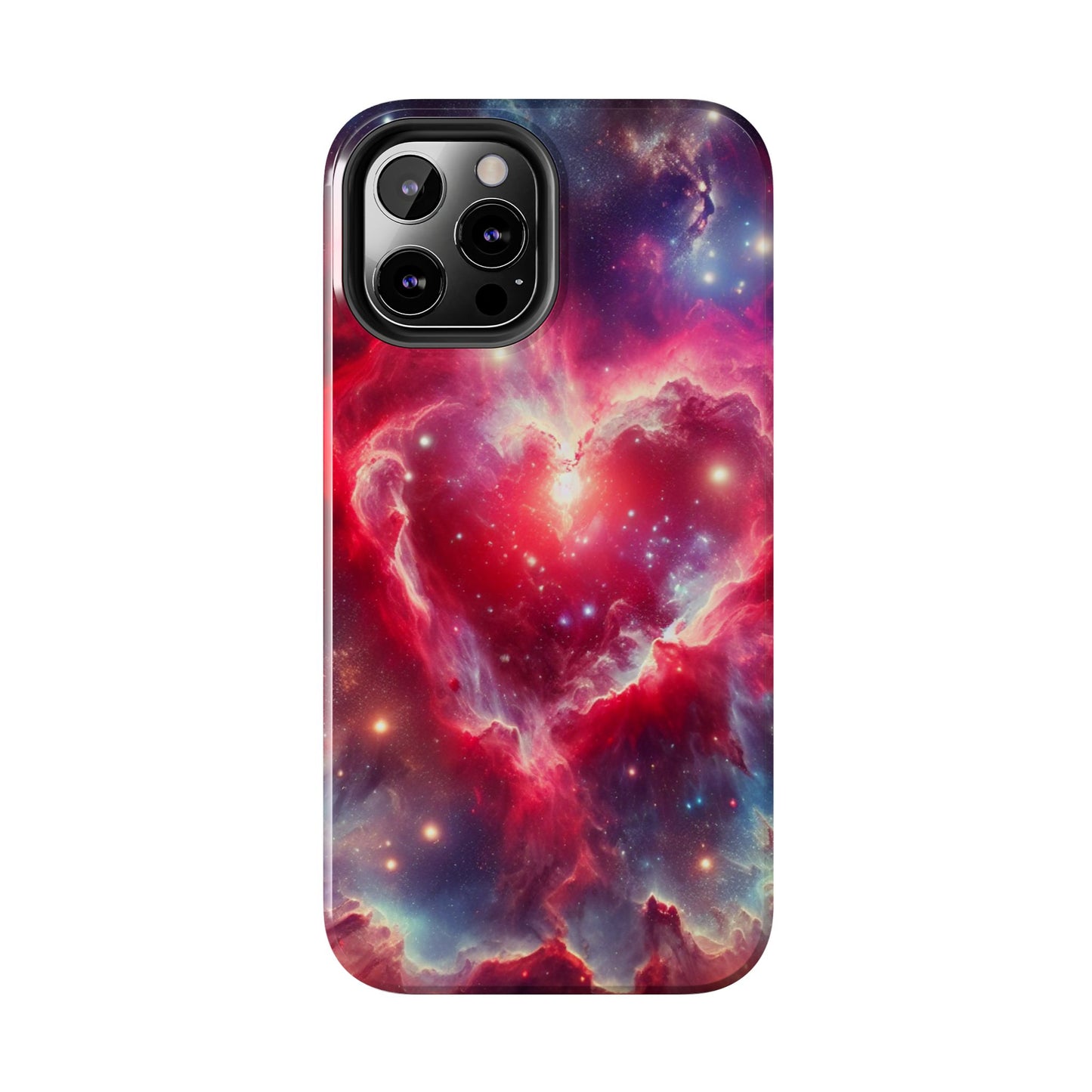 Heart Nebula Phone Case - 'Cosmic Love' Galaxy