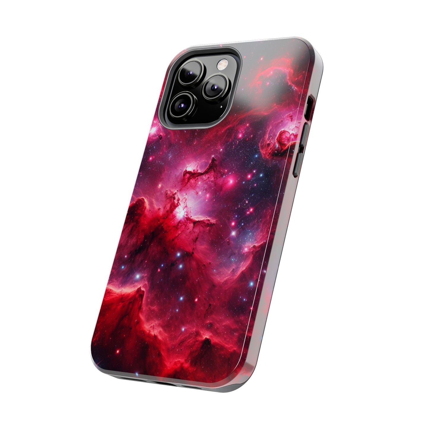 Red Galaxy Phone Case - 'Passion Nebula'