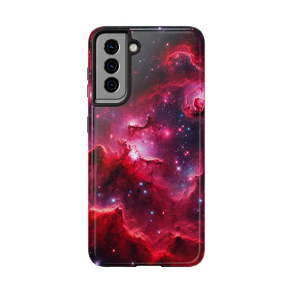 Red Galaxy Phone Case - 'Passion Nebula'