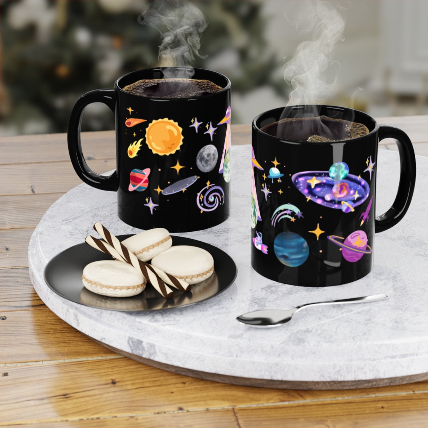 Galactic Space Themed Mug - 'Cosmic Overload' - 11oz