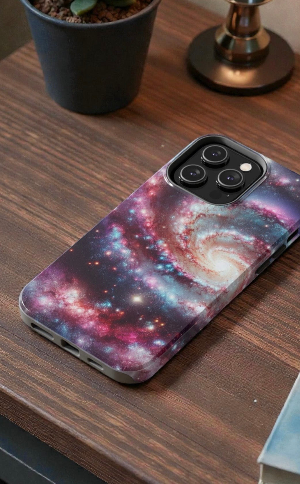 Spiral Galaxy Phone Case - 'Starborn Whirl'