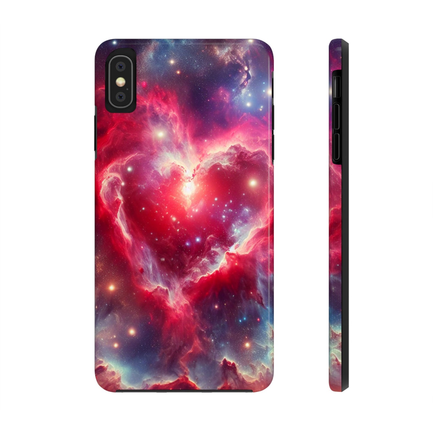 Heart Nebula Phone Case - 'Cosmic Love' Galaxy