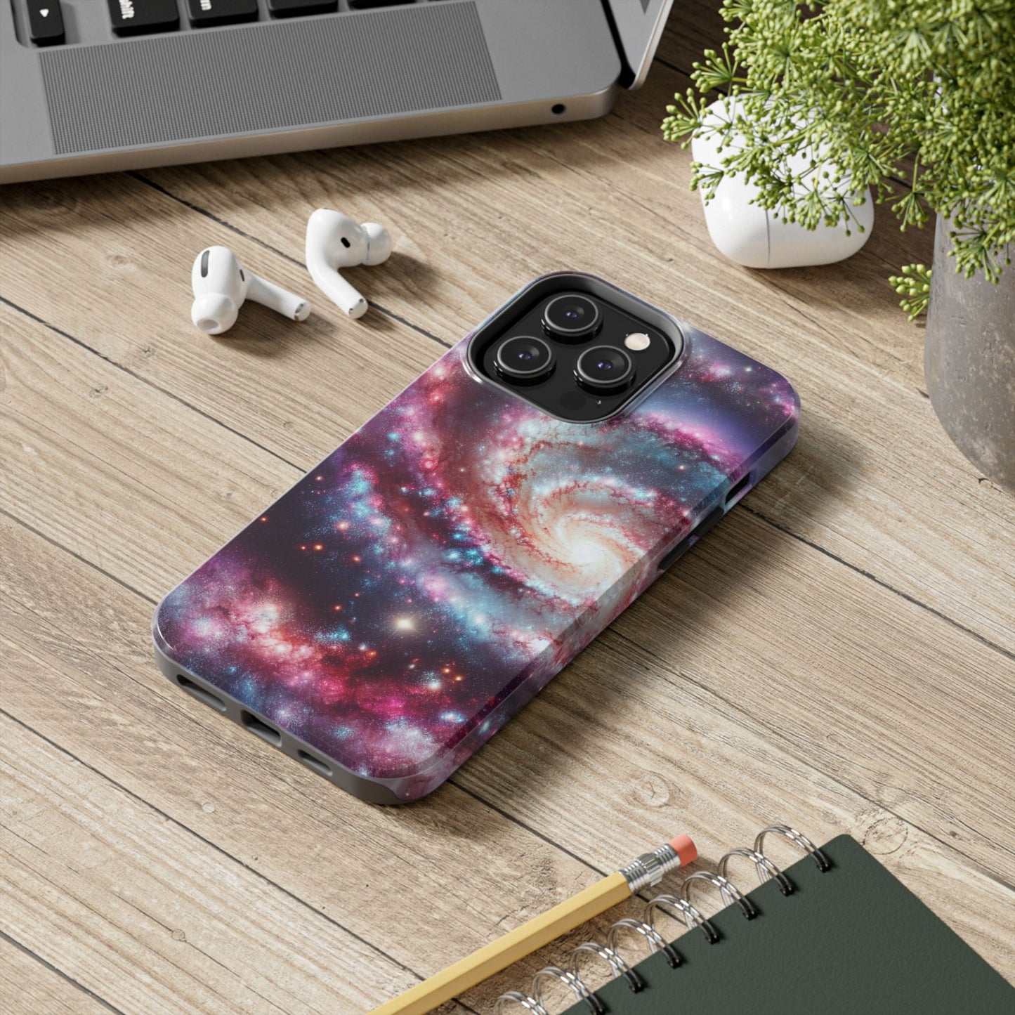Spiral Galaxy Phone Case - 'Starborn Whirl'