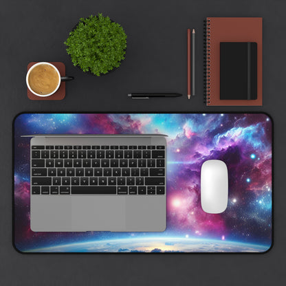 Galaxy Desk Mat - 'Dreamspace' - Cosmic Gaming & Office Decor