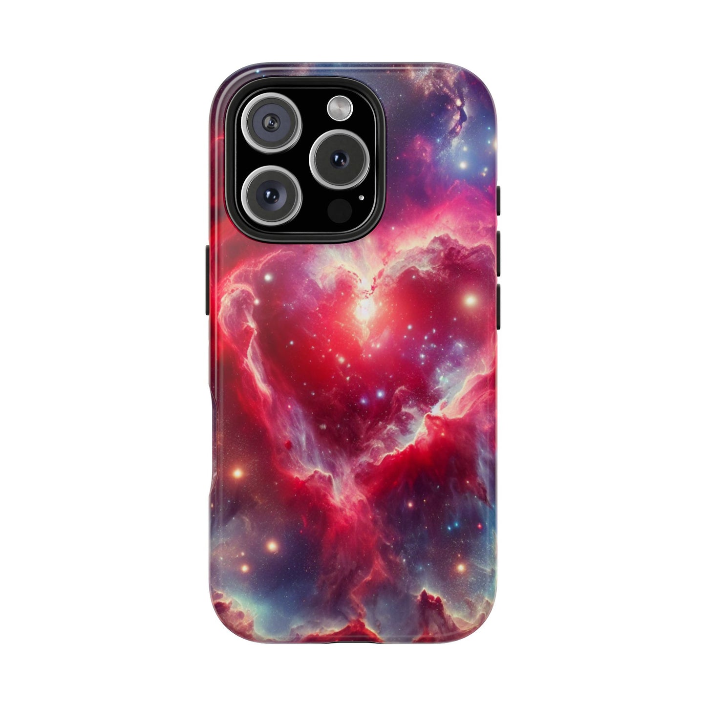 Heart Nebula Phone Case - 'Cosmic Love' Galaxy
