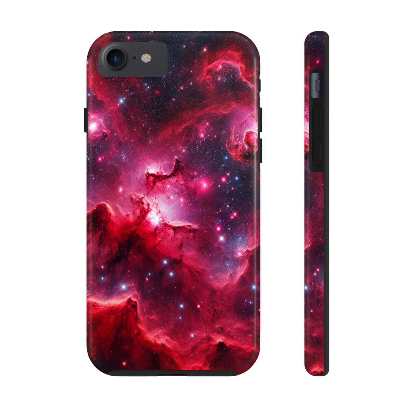 Red Galaxy Phone Case - 'Passion Nebula'