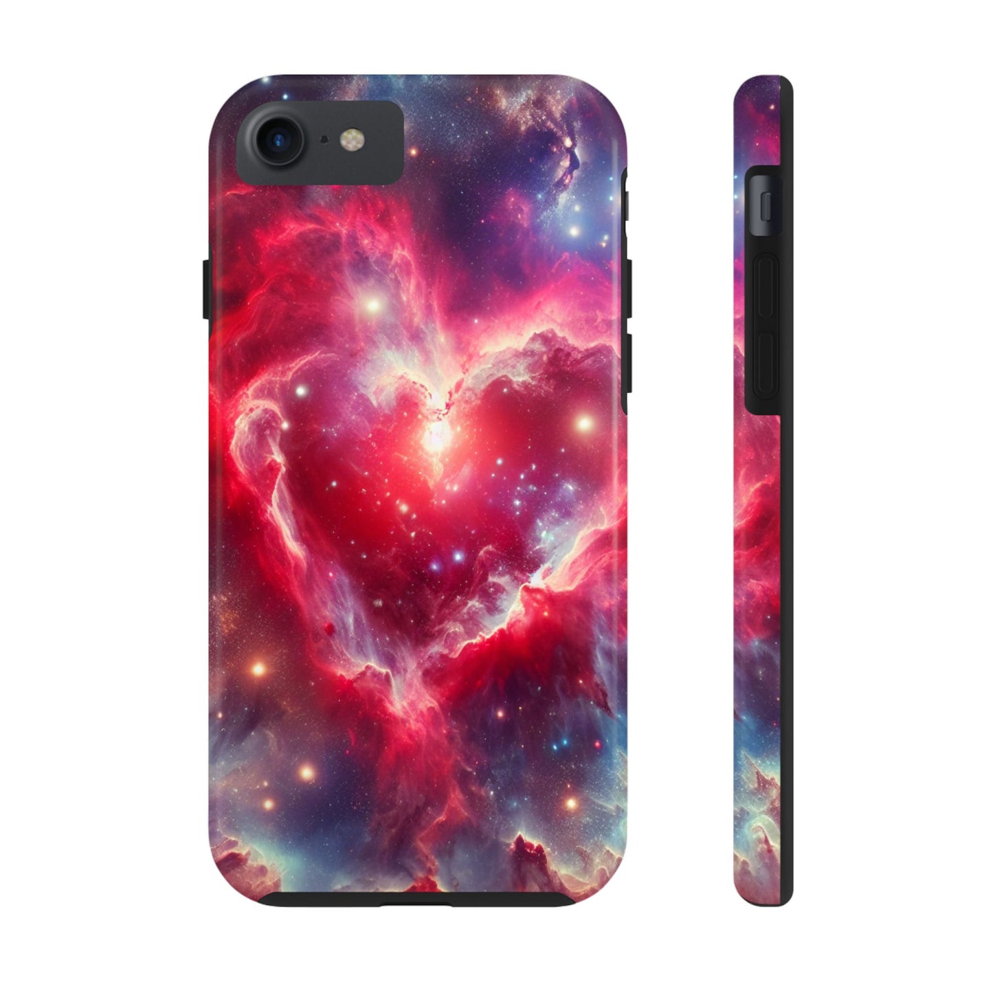 Heart Nebula Phone Case - 'Cosmic Love' Galaxy