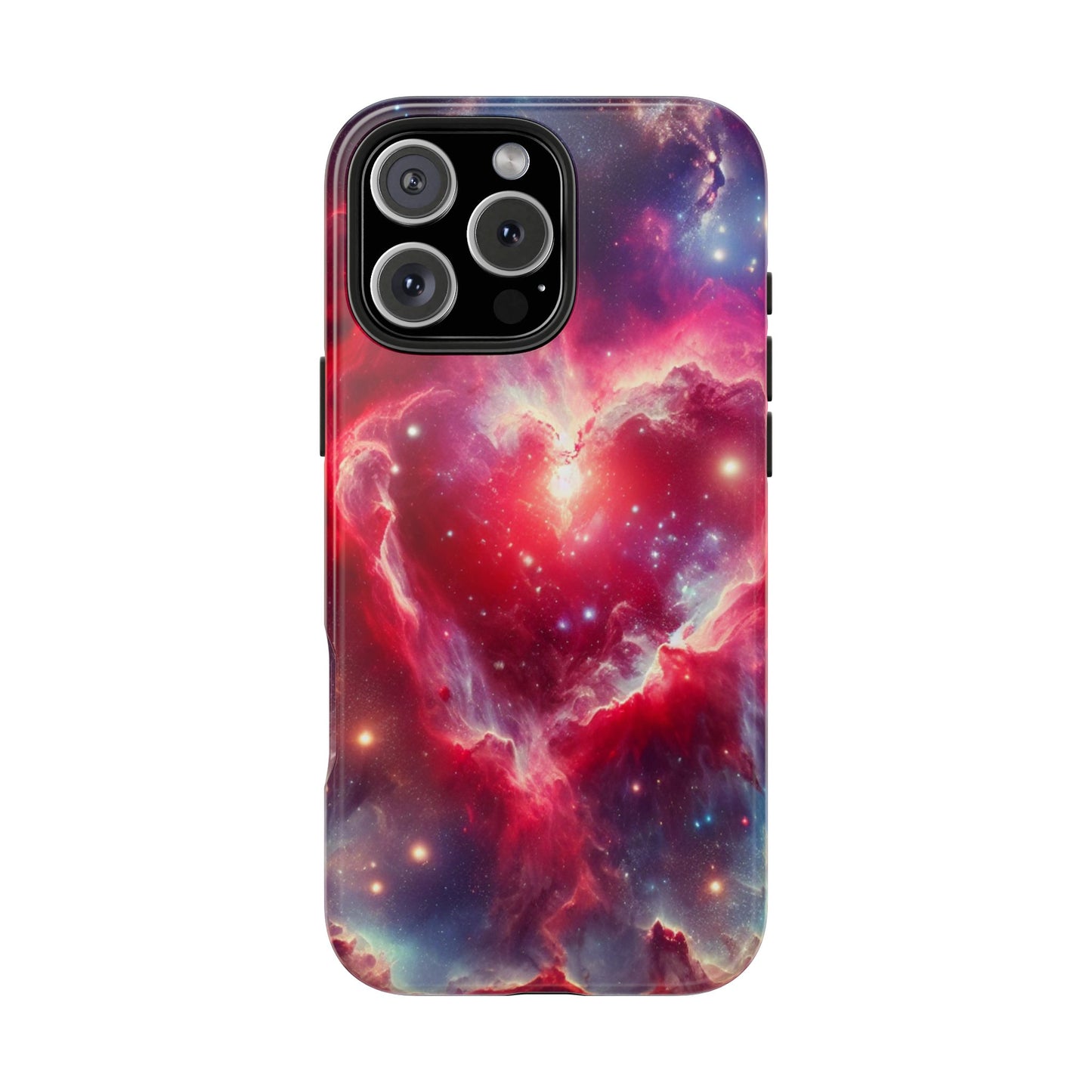 Heart Nebula Phone Case - 'Cosmic Love' Galaxy