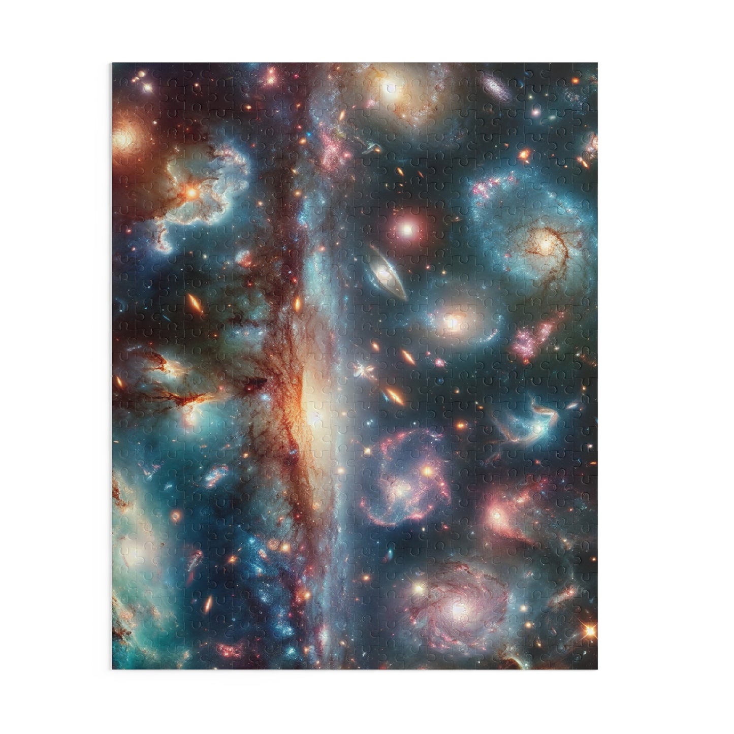 Cosmic Galactic Puzzle - 'Cosmic Mirage' - Space Themed Jigsaw