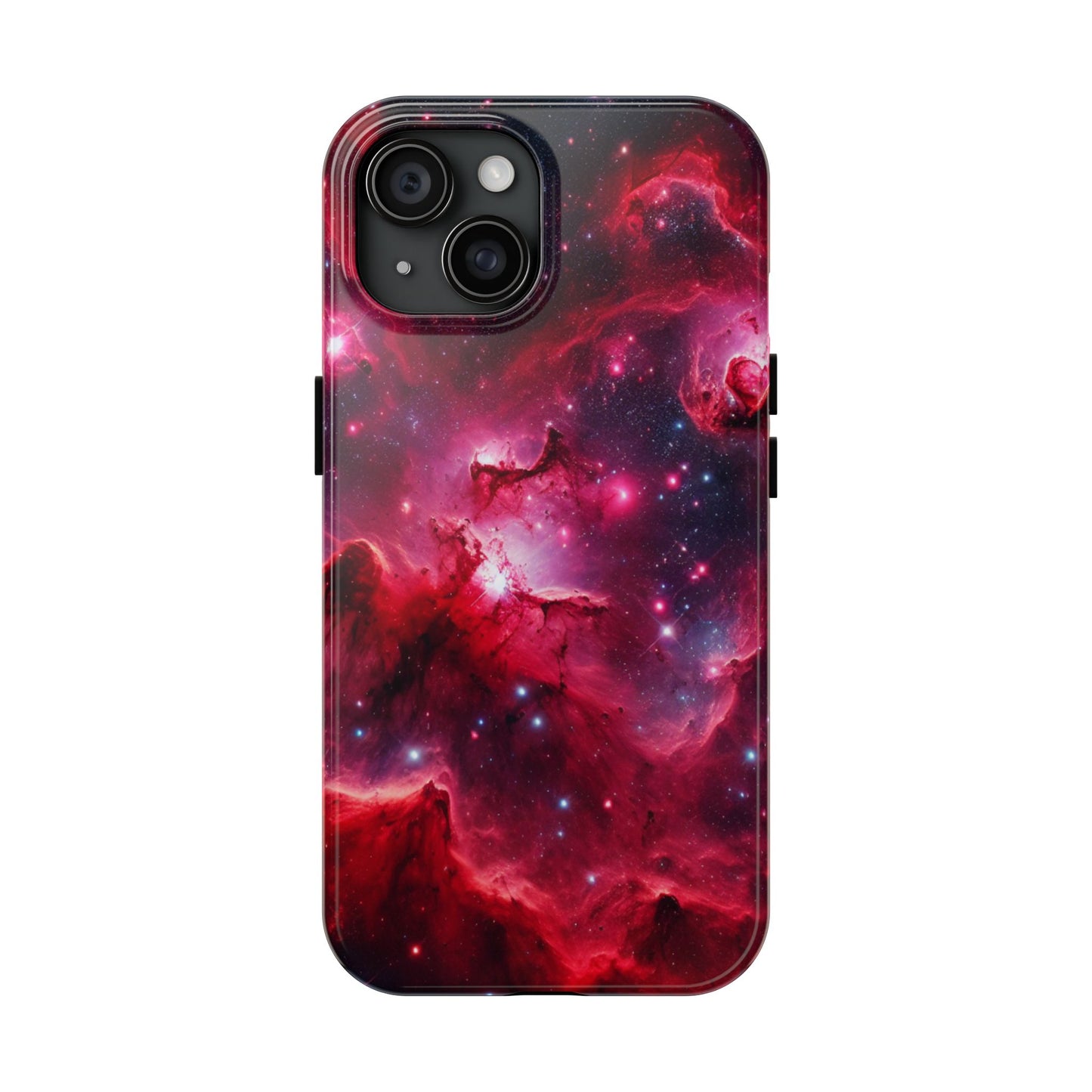 Red Galaxy Phone Case - 'Passion Nebula'