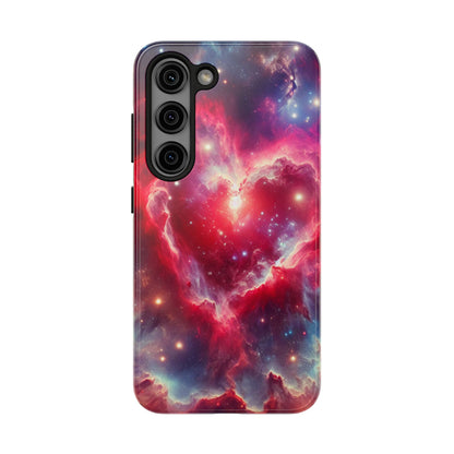 Heart Nebula Phone Case - 'Cosmic Love' Galaxy