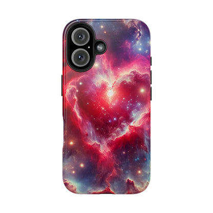 Heart Nebula Phone Case - 'Cosmic Love' Galaxy