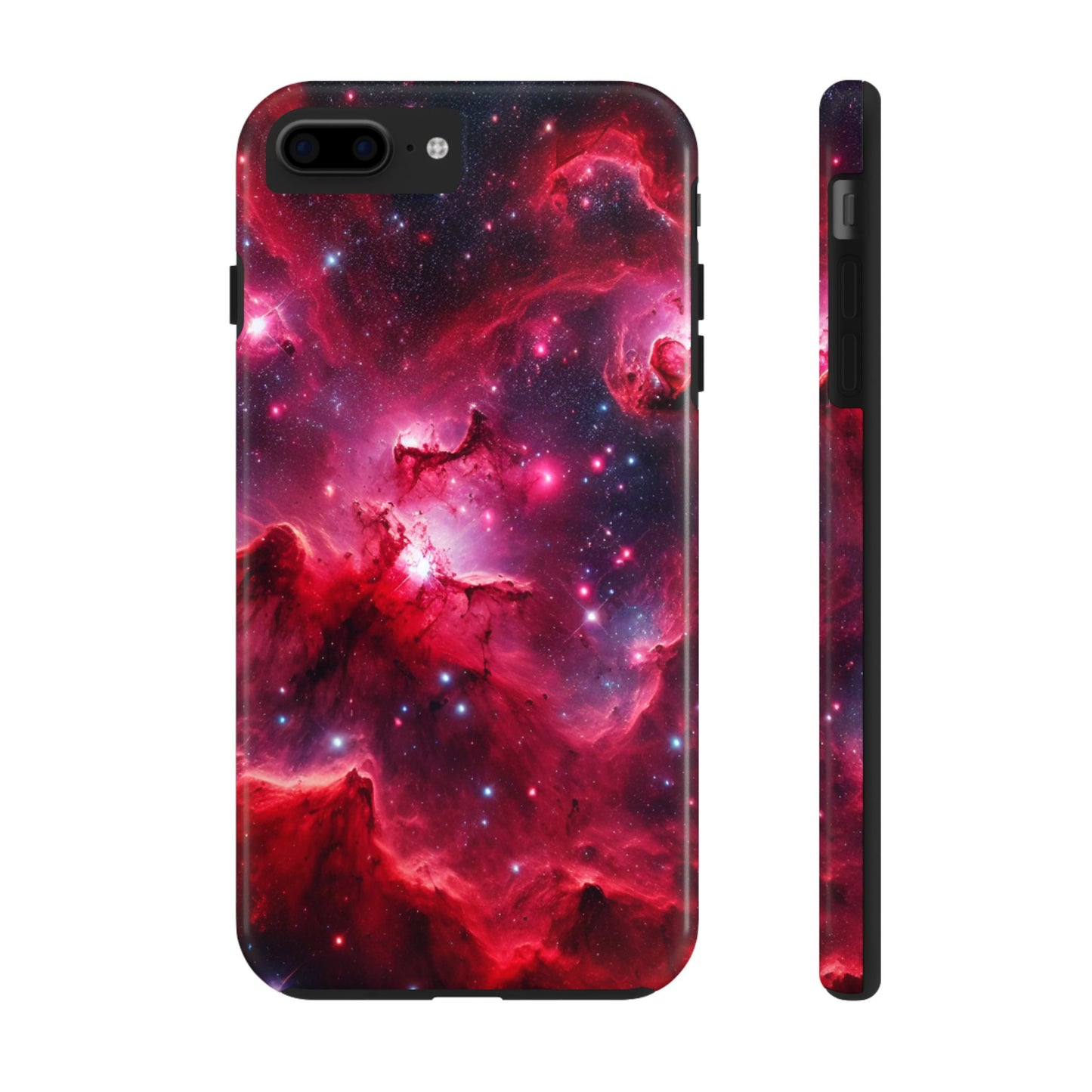 Red Galaxy Phone Case - 'Passion Nebula'