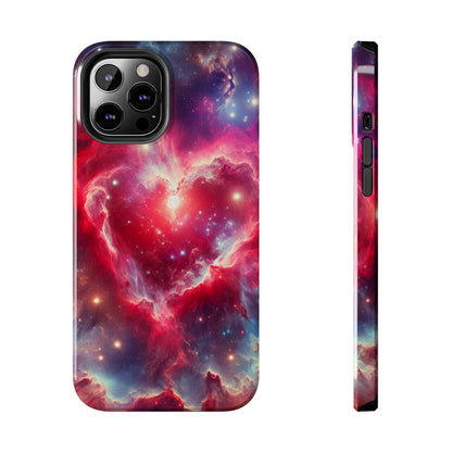 Heart Nebula Phone Case - 'Cosmic Love' Galaxy